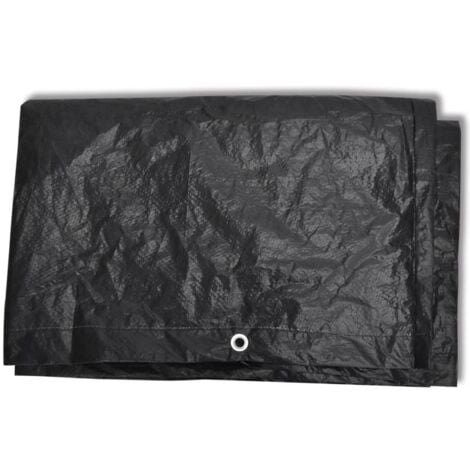 Garden Furniture Cover 4 Person Poly Rattan Set 8 Eyelets 113 x 113cm vidaXL