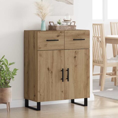 Sideboard Artisan Oak 69.5 x 34 x 90 cm Engineered Wood vidaXL