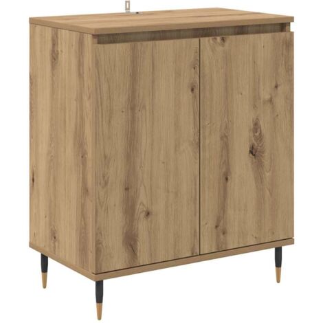 Sideboard Artisan Oak 60 x 35 x 70 cm Engineered Wood vidaXL (1/5)