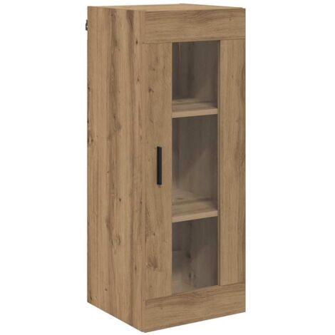 Wall Mounted Cabinet Artisan Oak 34.5 x 34 x 90 cm vidaXL (1/5)