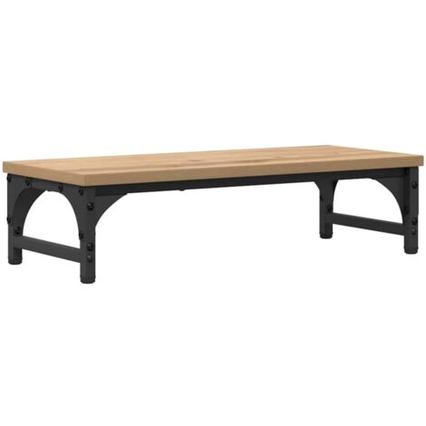 Monitor Stand Artisan Oak 55 x 23 x 14 cm Engineered Wood vidaXL