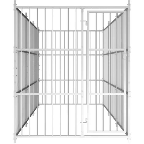 Outdoor Dog Kennel 450x150x185 cm vidaXL