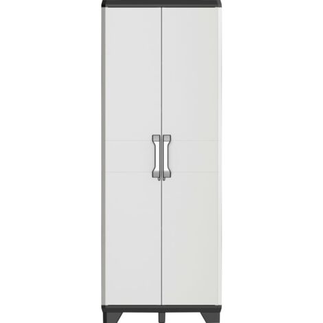 Multipurpose Storage Cabinet Gear Black and Grey 182 cm Keter