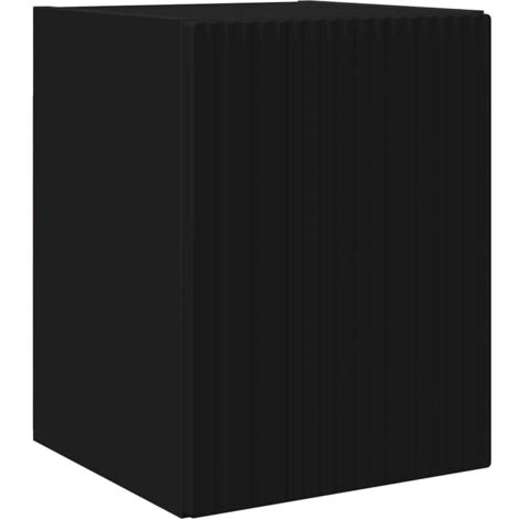 TV Wall Cabinet Black 30 x 31 x 40 cm Engineered Wood vidaXL (1/5)