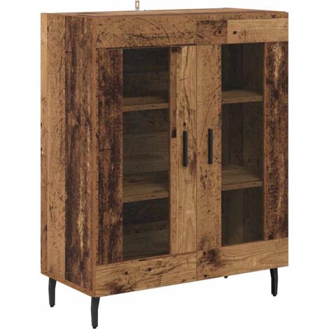 Sideboard Old Wood 69.5 x 34 x 90 cm Engineered Wood vidaXL (1/5)