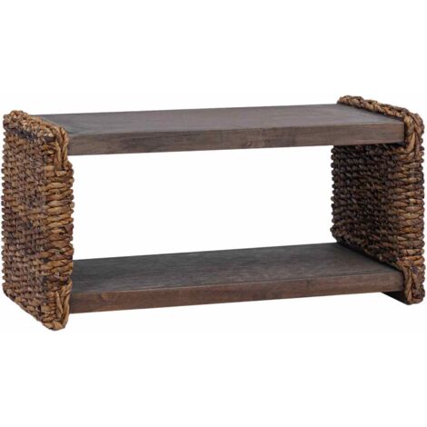 Coffee Table Natural 70 x 35 x 35 cm Solid Mahogany Wood vidaXL