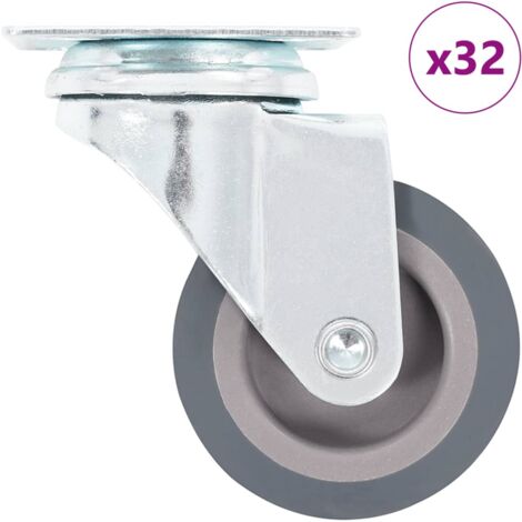 32 pcs Swivel Casters 50 mm vidaXL