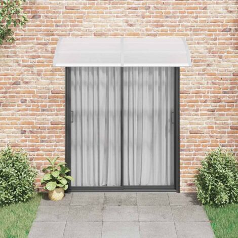 Door Canopy Grey 200x100 cm PC vidaXL
