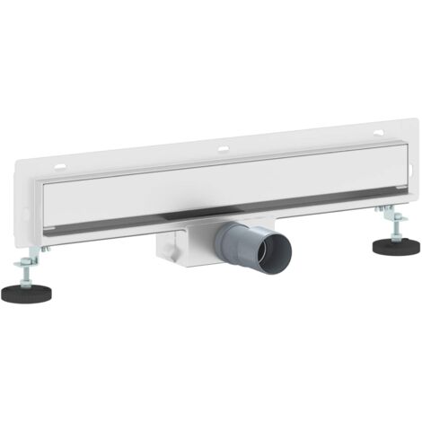 Wall Mounted Shower Drain Silver 50 cm Stainless Steel 304 vidaXL