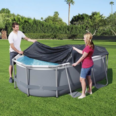 Pool Cover Flowclear 300x200 cm Bestway