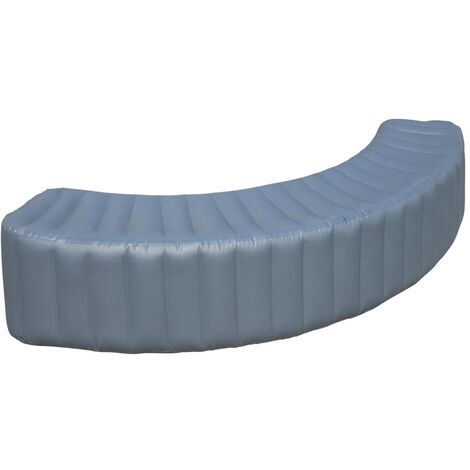 Bestway Lay-Z-Spa Inflatable Surround for Round Whirlpools - Grey