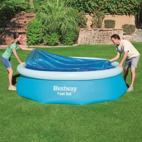 Solar Pool Cover Flowclear 305 cm Bestway