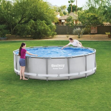 Solar Pool Cover Flowclear 427 cm Bestway