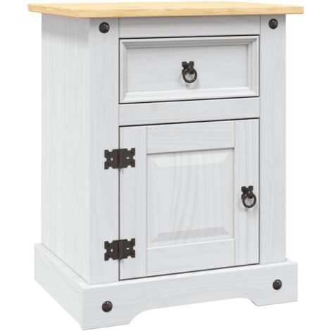 Mexican pine bedside deals lockers