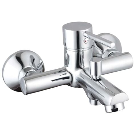 Bath Shower Mixer Tap LAURANA Chrome SCHÜTTE