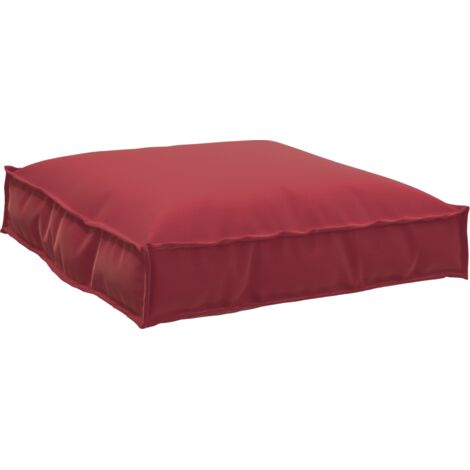 Pallet Cushion Set 2 pcs Wine Red Oxford Fabric vidaXL