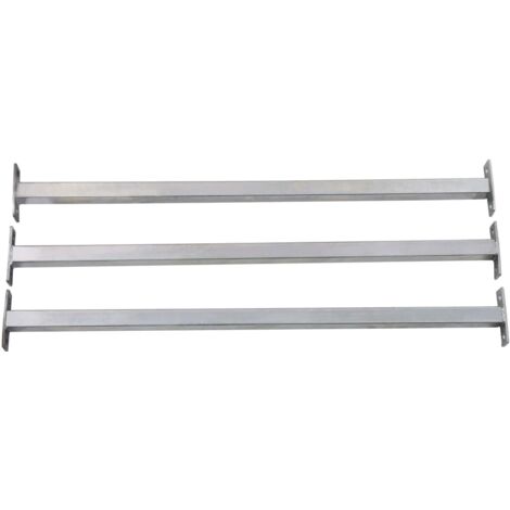 Adjustable Security Window Bars 3 pcs 710-1200 mm vidaXL