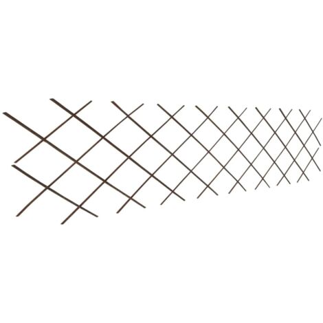 Willow Trellis Fences 5 pcs 180x60 cm vidaXL