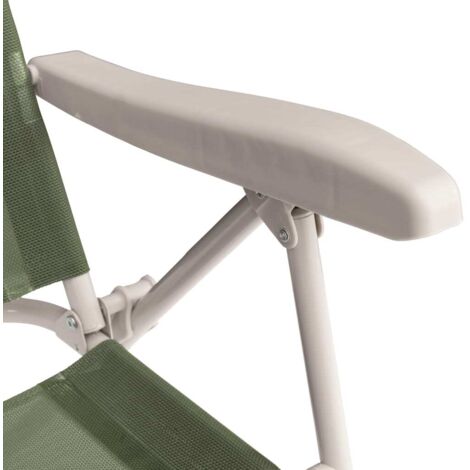 Reclining Camping Chair Cromer Vineyard Green Outwell