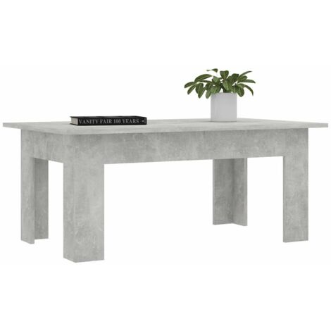 Coffee Table Concrete Grey 100x60x42 cm Engineered Wood vidaXL