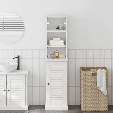 Bathroom Furniture Set VIGO 2 pcs White and Antique White vidaXL (1/5)