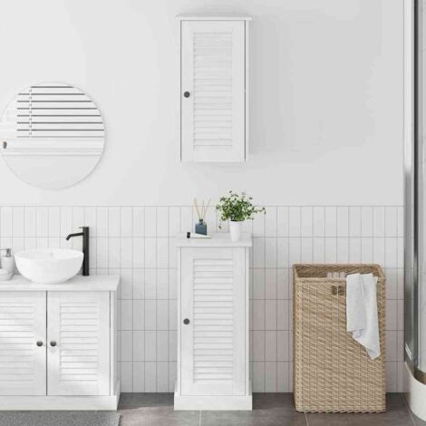 Bathroom Furniture Set VIGO 2 pcs White and Antique White vidaXL (1/5)