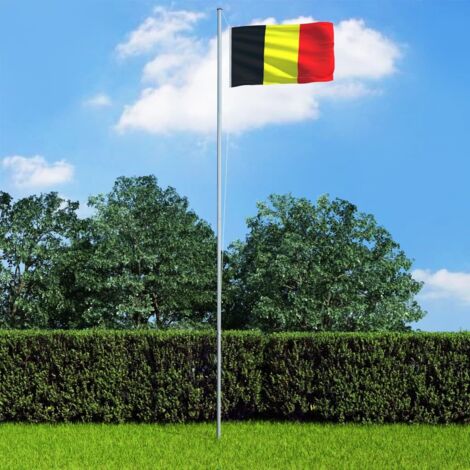 Belgium Flag 90x150 cm vidaXL