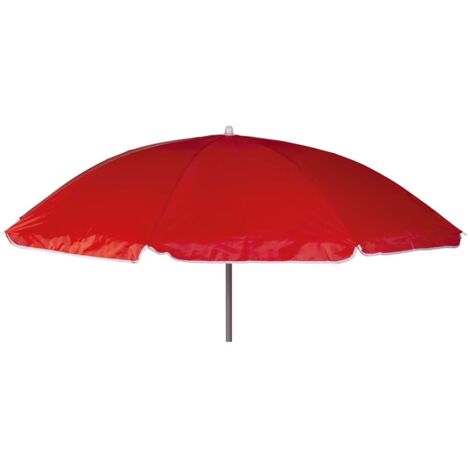 Bo-Camp Parasol Beach 160 cm Red - Red