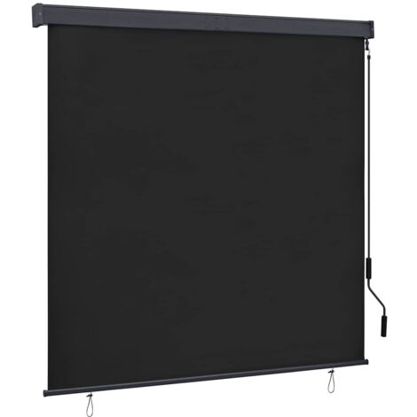 vidaXL Outdoor Roller Blind 160x250 cm Anthracite