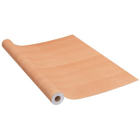 Self-adhesive Furniture Film Japanese Oak 500x90cm PVC Decor Sticker vidaXL