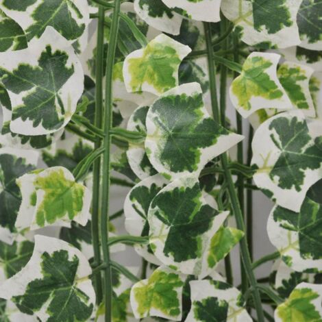 Artificial Ivy Bushes 4 pcs Variegated 90 cm vidaXL