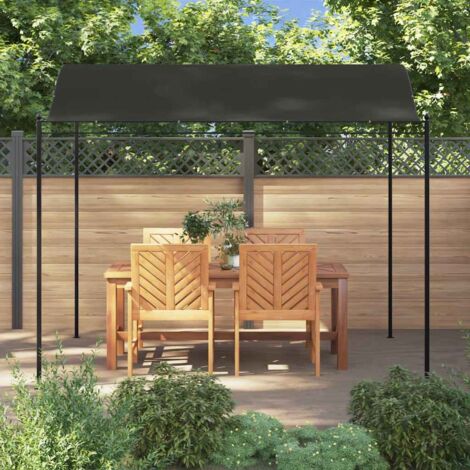 Sunshade Awning 3x2.4 m Anthracite vidaXL