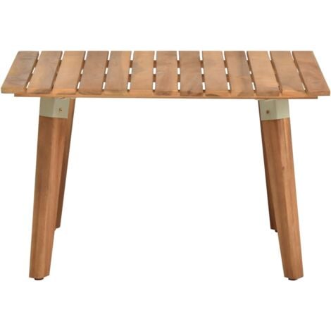 Garden Coffee Table 60x60x36 cm Solid Acacia Wood vidaXL