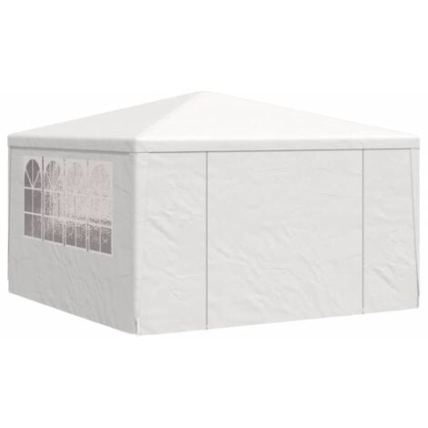Professional Party Tent with Side Walls 4x4 m White 90 g/m vidaXL