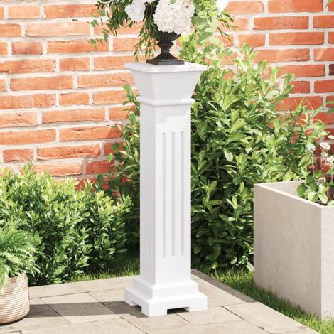 Classic Square Pillar Plant Stand MDF vidaXL