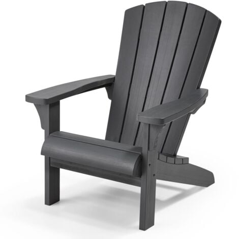 Keter troy store resin adirondack chair