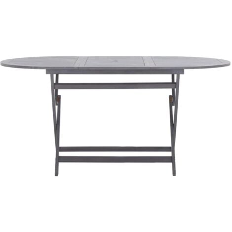 Folding Garden Table 160x85x75 cm Solid Acacia Wood vidaXL
