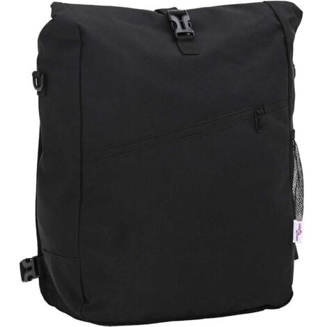 Bicycle Bag Black 33 x 16 x 60 cm Polyester vidaXL (1/5)