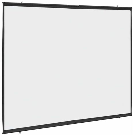 Projection Screen Wall-Hanging 100 Inch 4:3 vidaXL