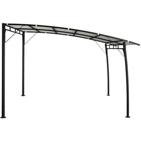 Garden Sunshade Awning 3x3x2.55 m Cream vidaXL