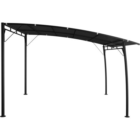 Garden Sunshade Awning 3x3x2.55 m Anthracite vidaXL