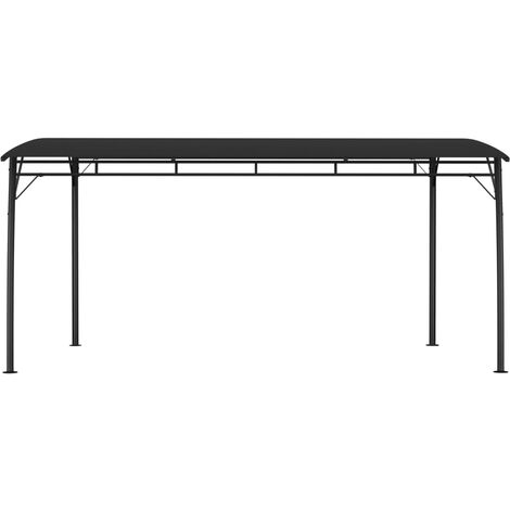 Garden Sunshade Awning 4x3x2.55 m Anthracite vidaXL
