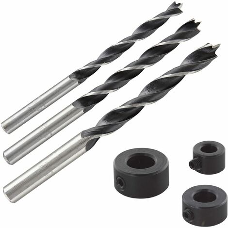 wolfcraft 2730 Dowel Drills (Pack of 3) 6 8 \u0026 10mm