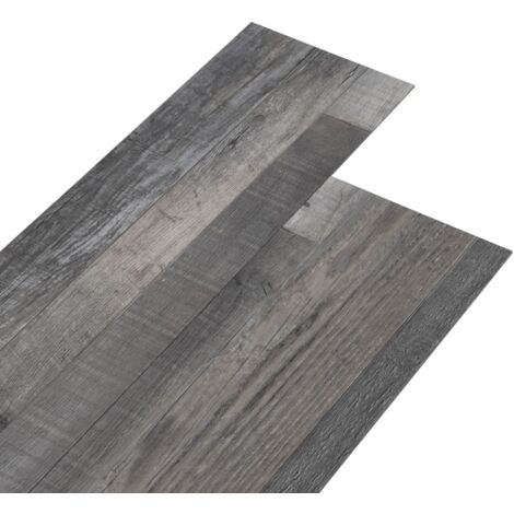 vidaXL PVC Flooring Planks 5.02 m² 2 mm Self-adhesive Industrial Wood - Brown