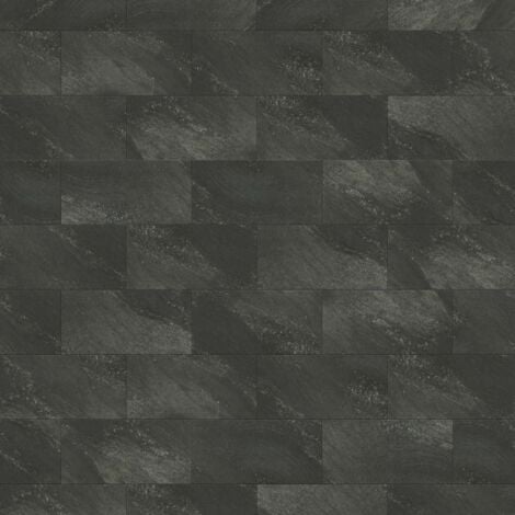 Grosfillex Wallcovering Tile Gx Wall+ 11pcs Stone 30x60cm Dark Grey - Grey