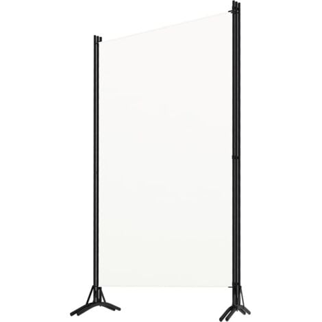 3-Panel Room Divider White 260x180 cm vidaXL
