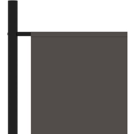 1-Panel Room Divider Anthracite 175x180 cm vidaXL