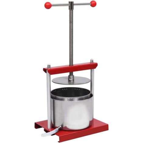 Fruit and Wine Press Stainless Steel 6 L vidaXL (1/5)