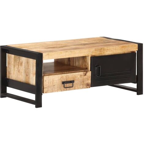 Coffee Table Brown and black vidaXL (1/5)