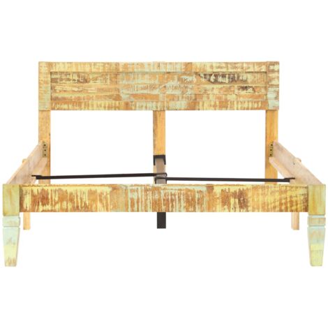 Bed Frame without Mattress Solid Reclaimed Wood 120x200cm vidaXL